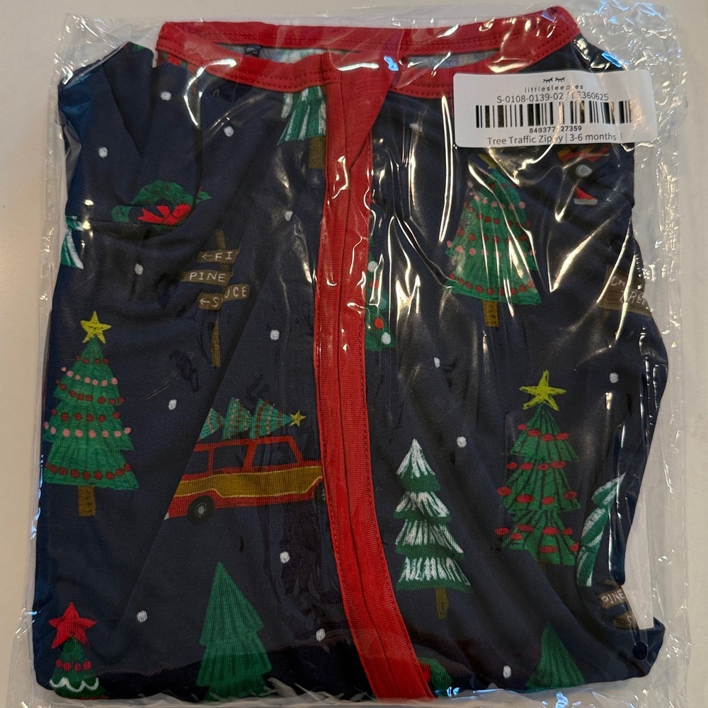 Little Sleepies Tree Traffic Pajamas
